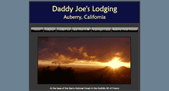 Desktop Screenshot of daddyjoes.com